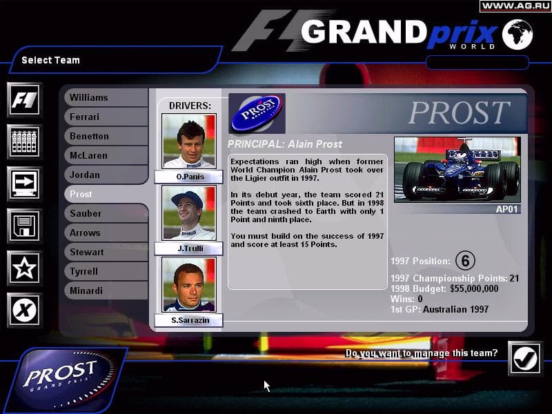 Grand Prix World screenshot 2
