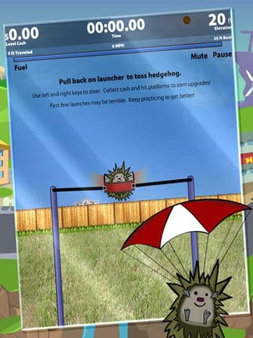 Hedgehog Learn To Fly screenshot 2