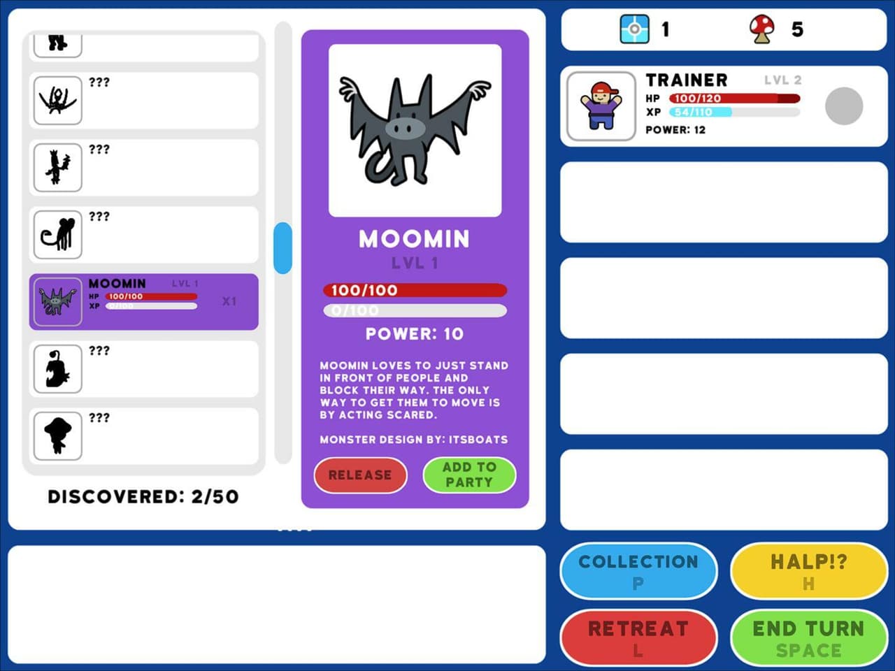 Gotchamons screenshot 2
