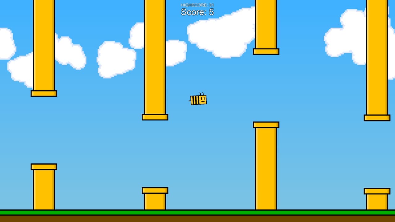 Flappy Bee (itch) (AbCraft29) screenshot 4
