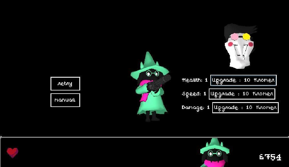Ralsei with a Machine Gun screenshot 3