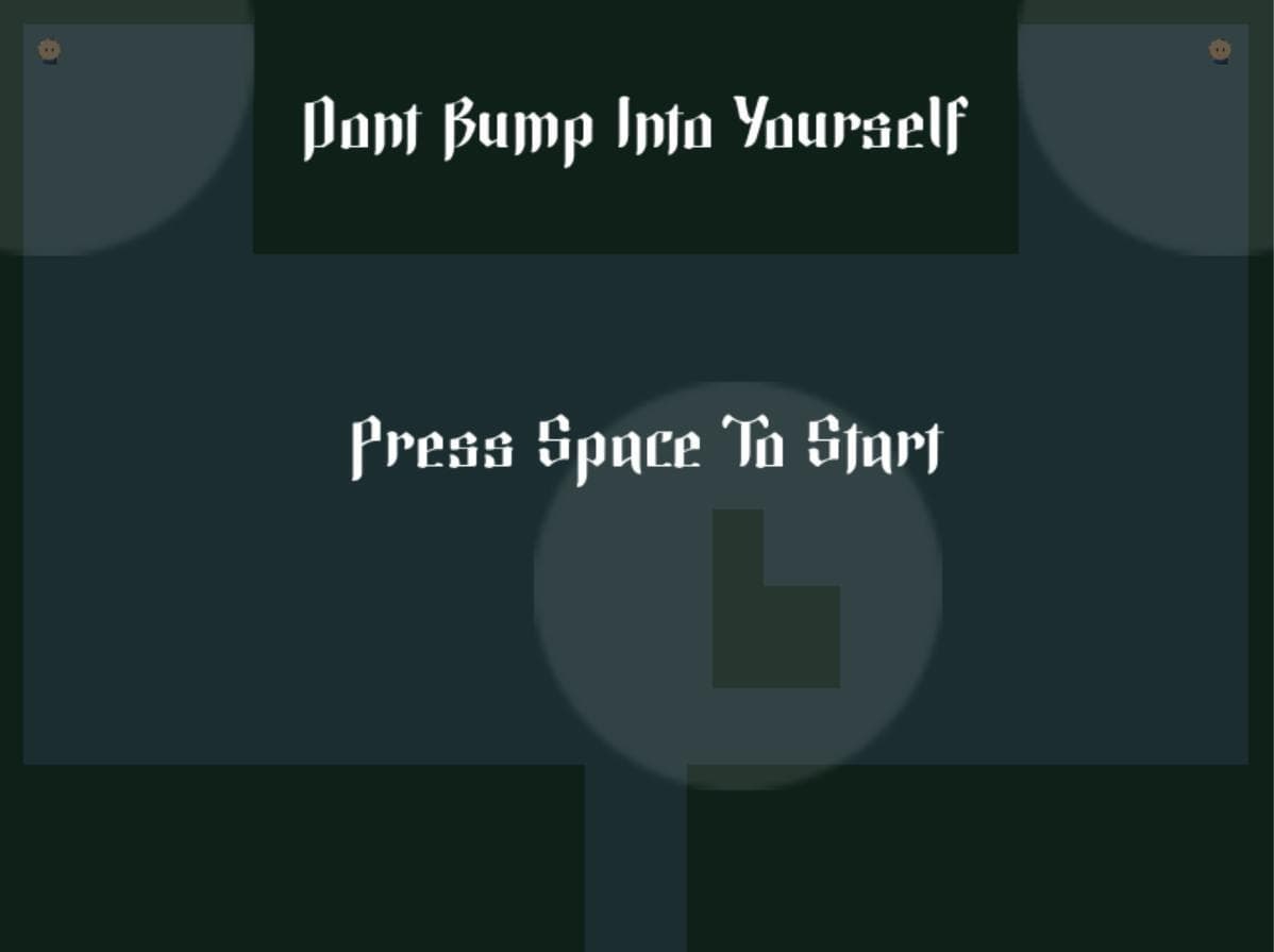 Dont Bump Into Yourself