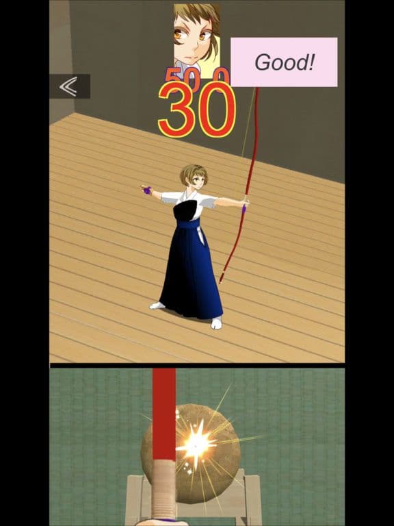 Three person Kyudo