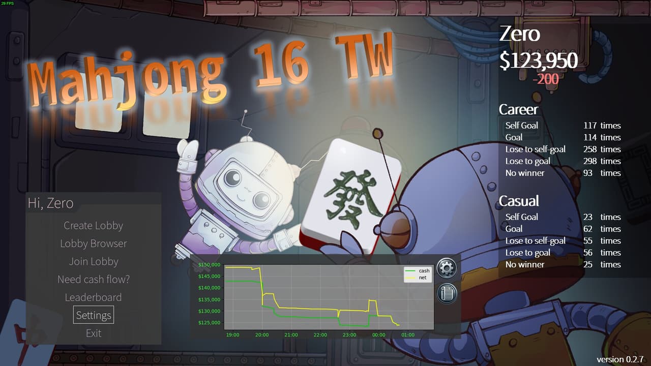 Mahjong 16 TW screenshot 4