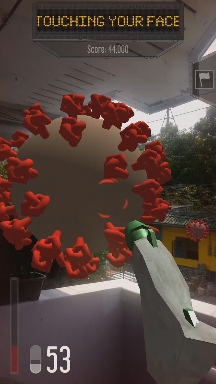 Coronavirus Blaster AR screenshot 4