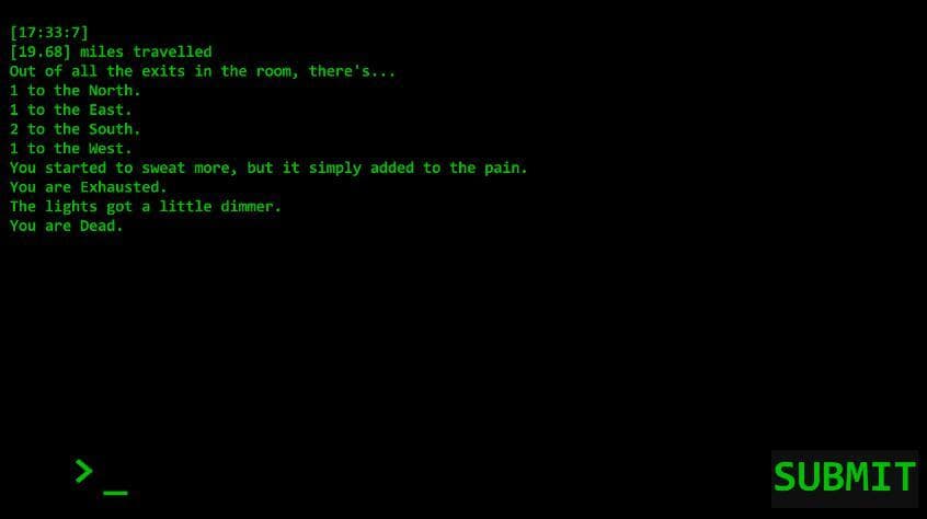 The Backrooms Text Game screenshot 3