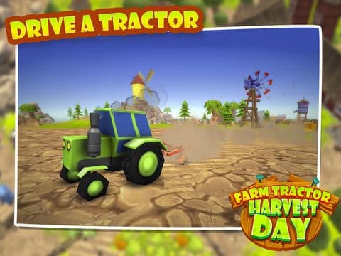 Farm Tractor - Harvest Day 3D screenshot 4