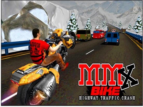 MMX Highway Bike Traffic Crash screenshot 2
