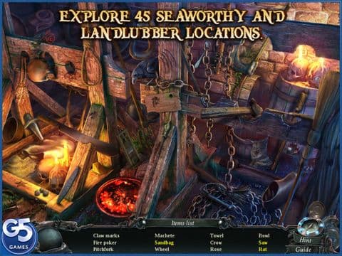 Nightmares from the Deep: The Cursed Heart, Collectors Edition HD screenshot 5