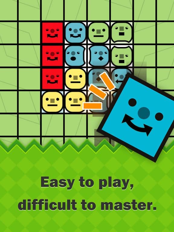 Smiley Blocks - Paint Puzzles