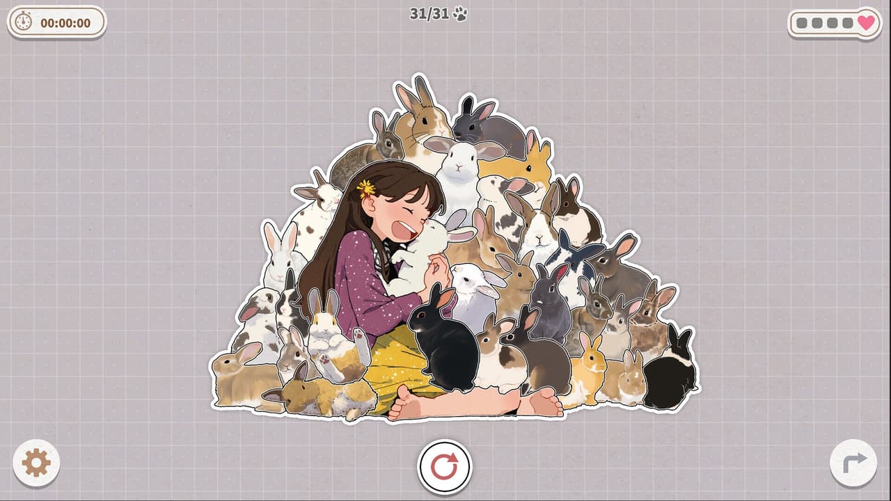 Bunnies Huddled Together screenshot 3