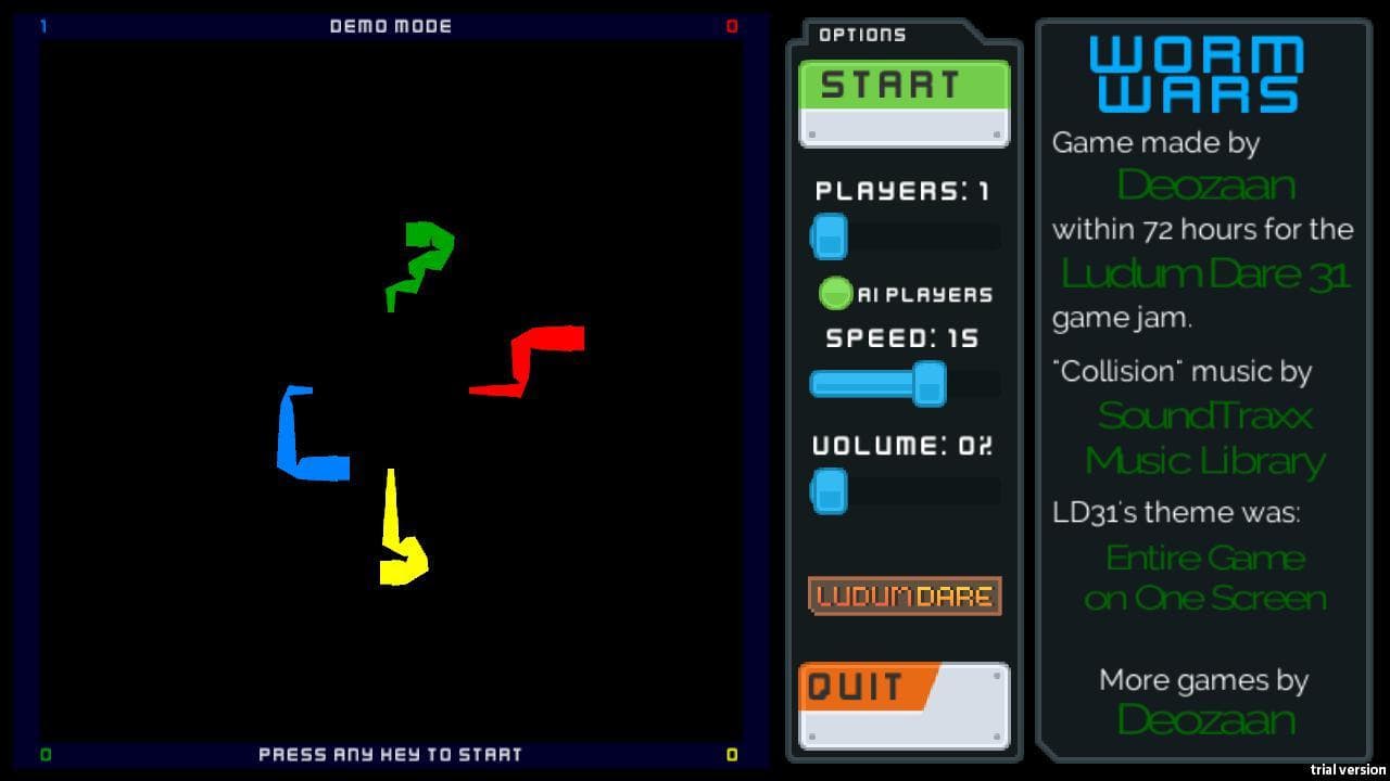 LD31 - Worm Wars screenshot 4