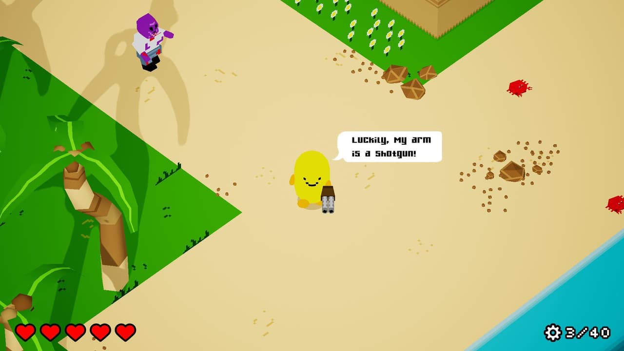 Luckily, My Arm Is A Shotgun (DEMO) screenshot 2