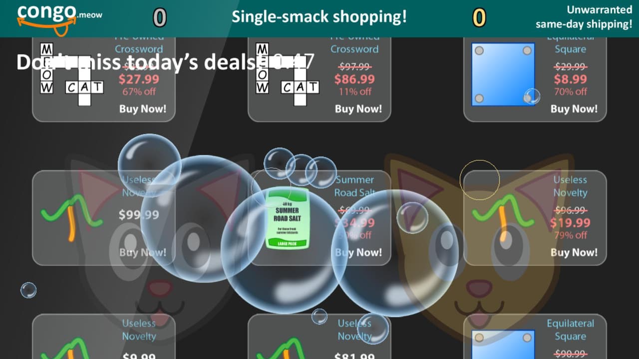 Cat-like Shopping Detected