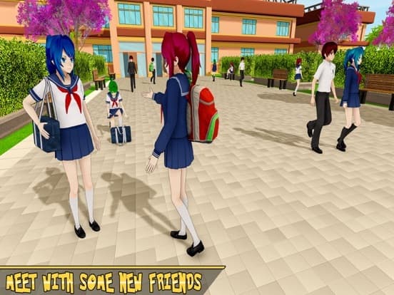 Yumi Girl HighSchool Simulator screenshot 2