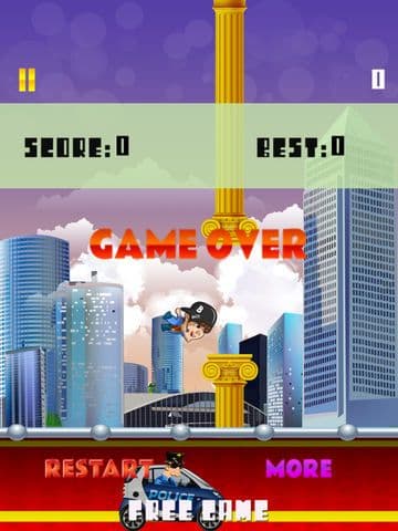 Flying Biber - Escape the Cops