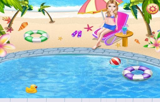 Princess Swimming Pool Fun screenshot 4