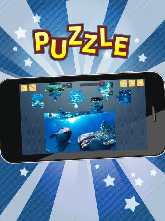 Seascape and Dolphin Jigsaw Puzzles screenshot 6