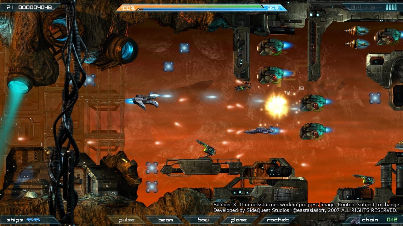 Soldner-X: Himmelssturmer screenshot 3