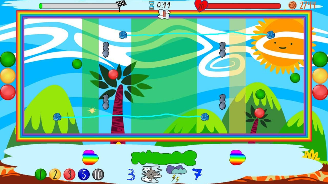 Rain Balls - interesting gameplay