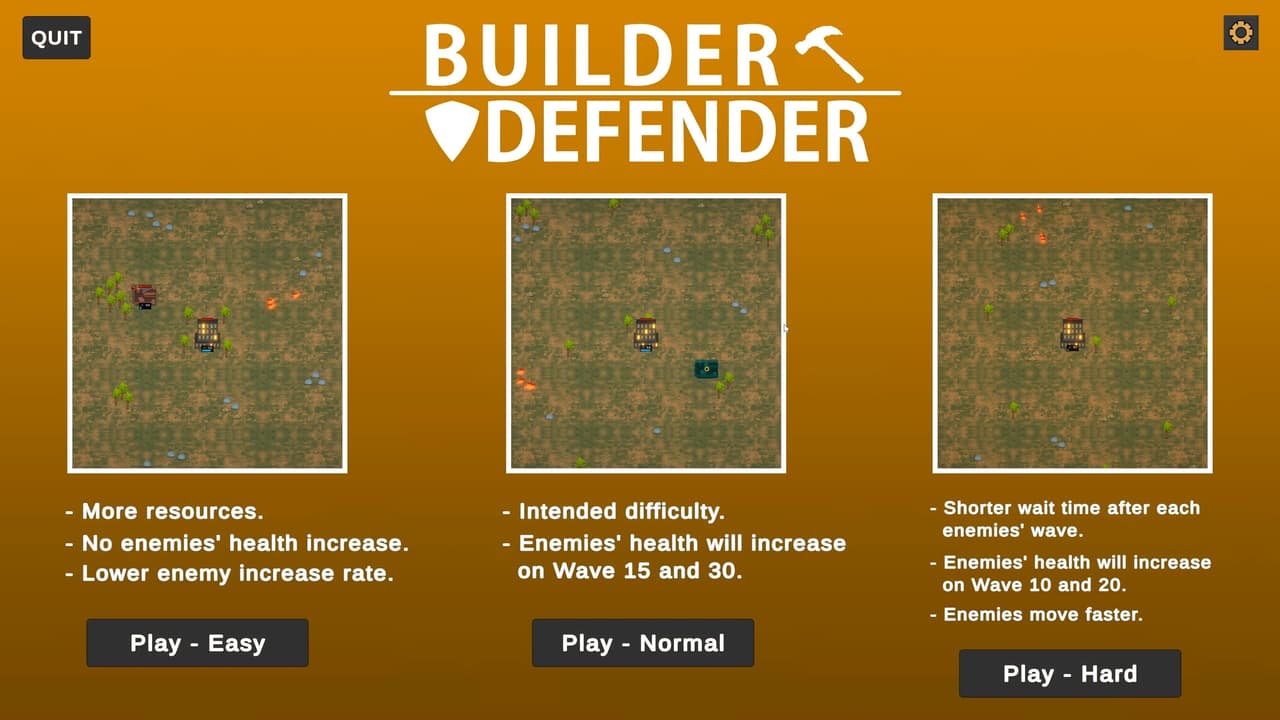 Builder Defender (AGs cut) screenshot 2