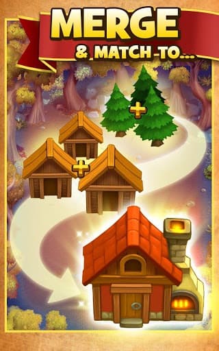 Robin Hood Legends – A Merge 3 Puzzle Game screenshot 2