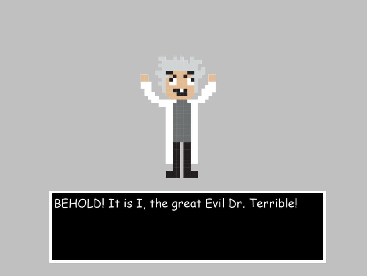 The Evil Dr. Terrible and His Terribly Evil Machine screenshot 2