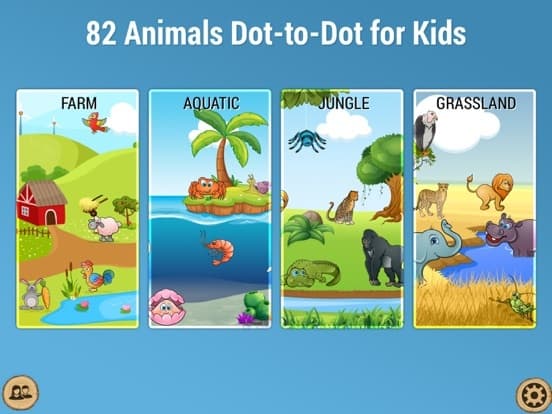 82 Animals Dot-to-Dot for Kids screenshot 5