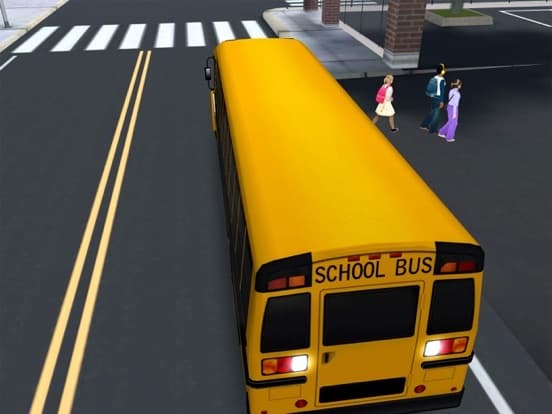School Bus Simulator Games 3D screenshot 4