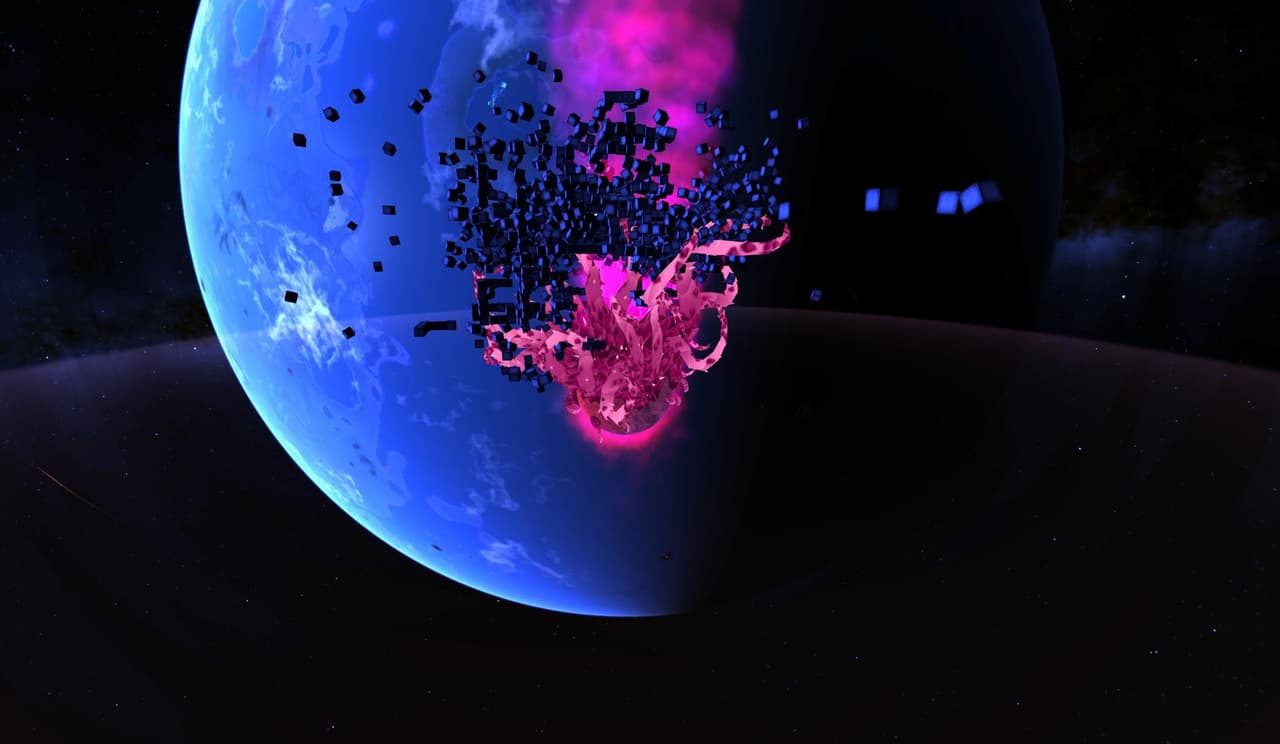 Deep Blue 3D Maze screenshot 2