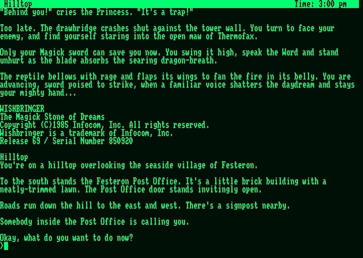 Wishbringer screenshot 6