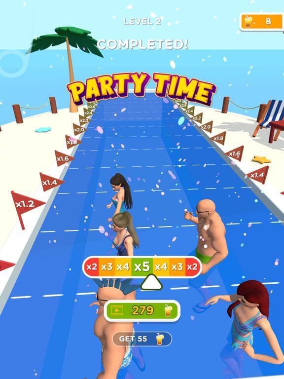 Beach Party Run 3D screenshot 3