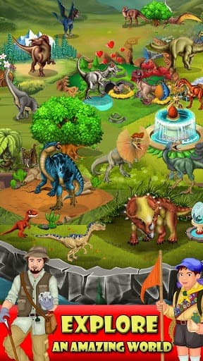 DINO WORLD - Jurassic dinosaur game screenshot 6