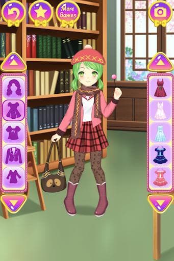 Anime School Dress Up screenshot 3