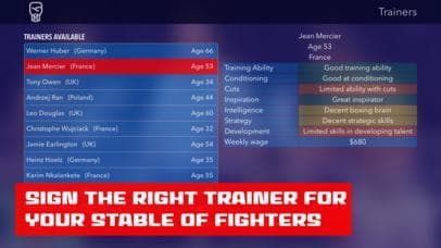 World Title Boxing Manager screenshot 5