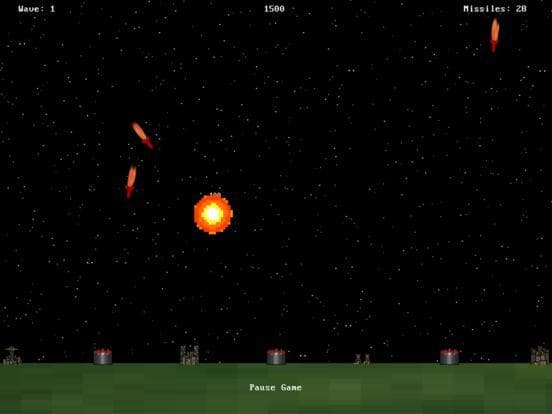 Missile Commandish screenshot 2