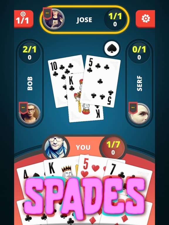 Spades Kings - Card Game screenshot 3