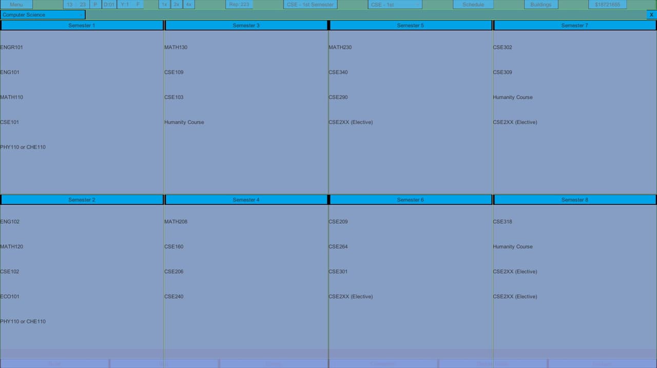 University Tycoon - The College Management Simulator screenshot 5