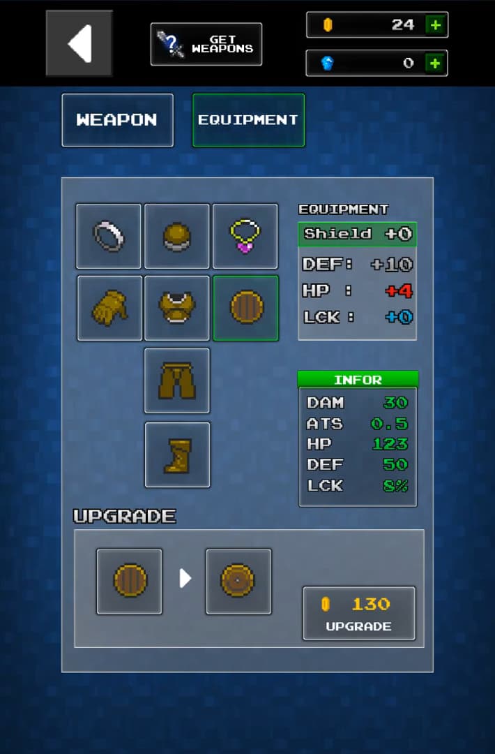 Dungeon X Pixel Hero screenshot 6