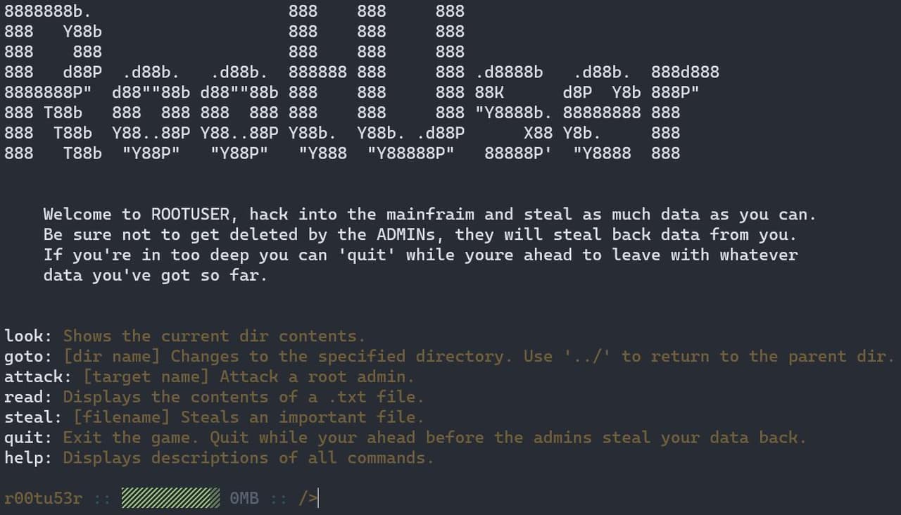 rootuser screenshot 2