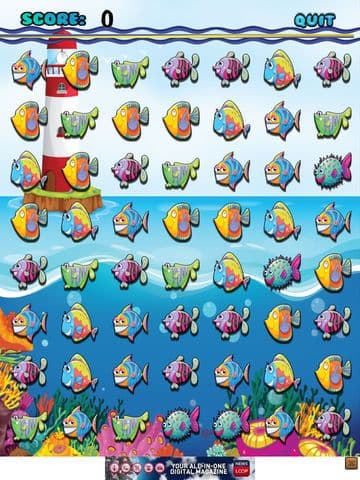 Fish Match Mania Water Puzzle - Wheres my bubble? FREE screenshot 3