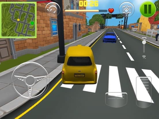Real Taxi 3d Car Parking Simulator screenshot 3