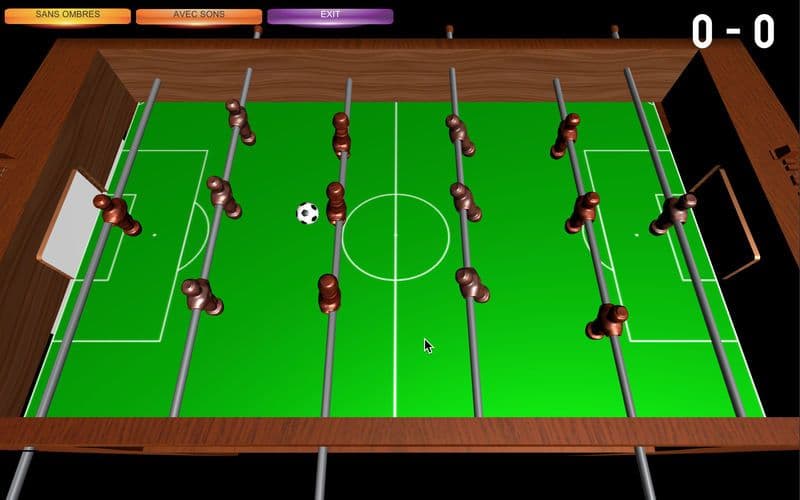 Table Soccer Foosball 3D screenshot 5
