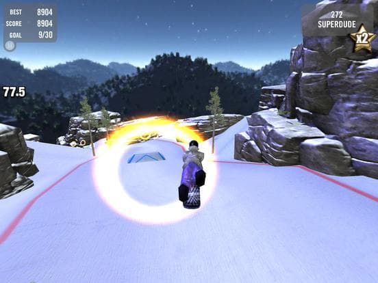 Crazy Snowboard Free screenshot 3