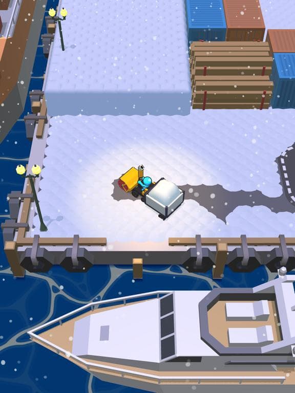 Snow shovelers - simulation screenshot 2
