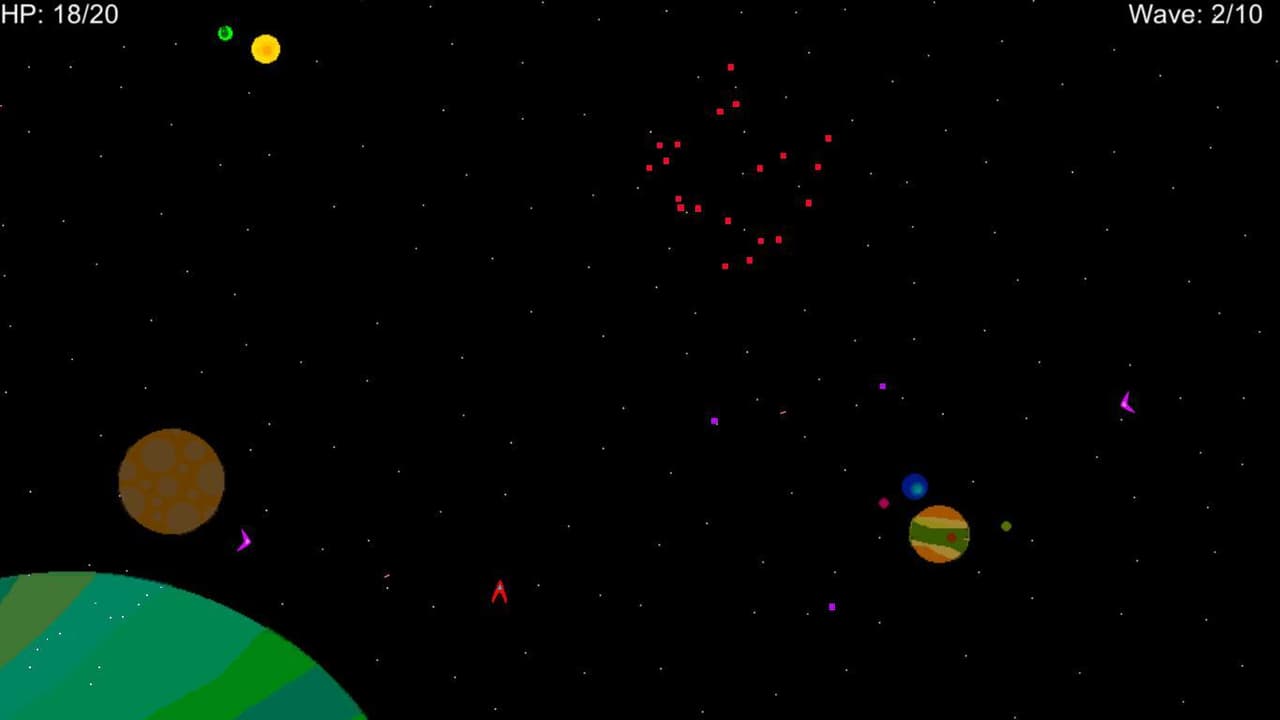 Space Shooter (itch) (Jami_Vankka) screenshot 2