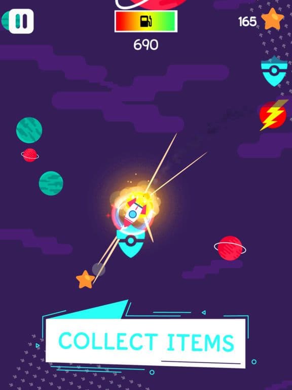 Draggy Rocket - Star Road Race screenshot 4