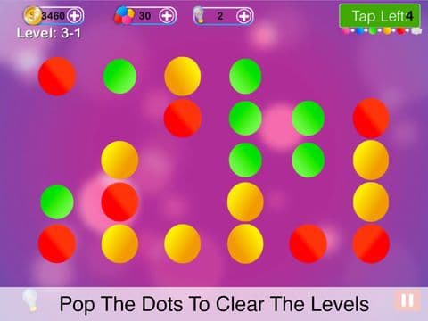 Pop The Dots Bubble Puzzle FREE: Chain Reaction Game - By Dead Cool Apps screenshot 3