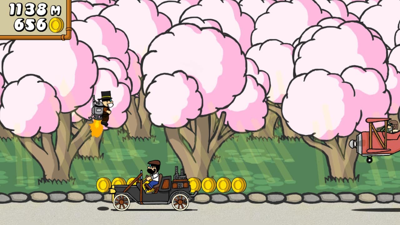 Dr. Gentlemans Jetpack Run screenshot 3