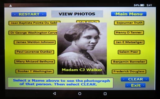 Famous African Americans - Set 1 screenshot 5